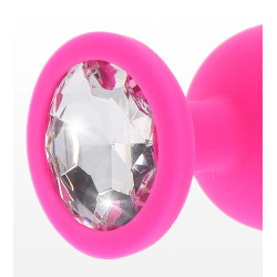 ANAL PLAY TOYJOY Plug Bijou Diamond Booty L 9 x 4cm Rose